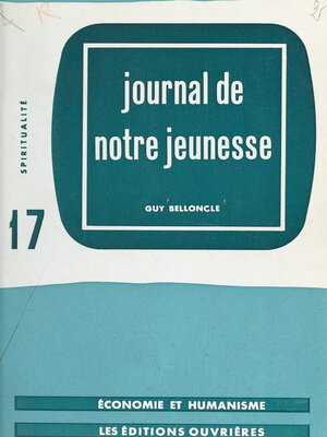 cover image of Journal de notre jeunesse